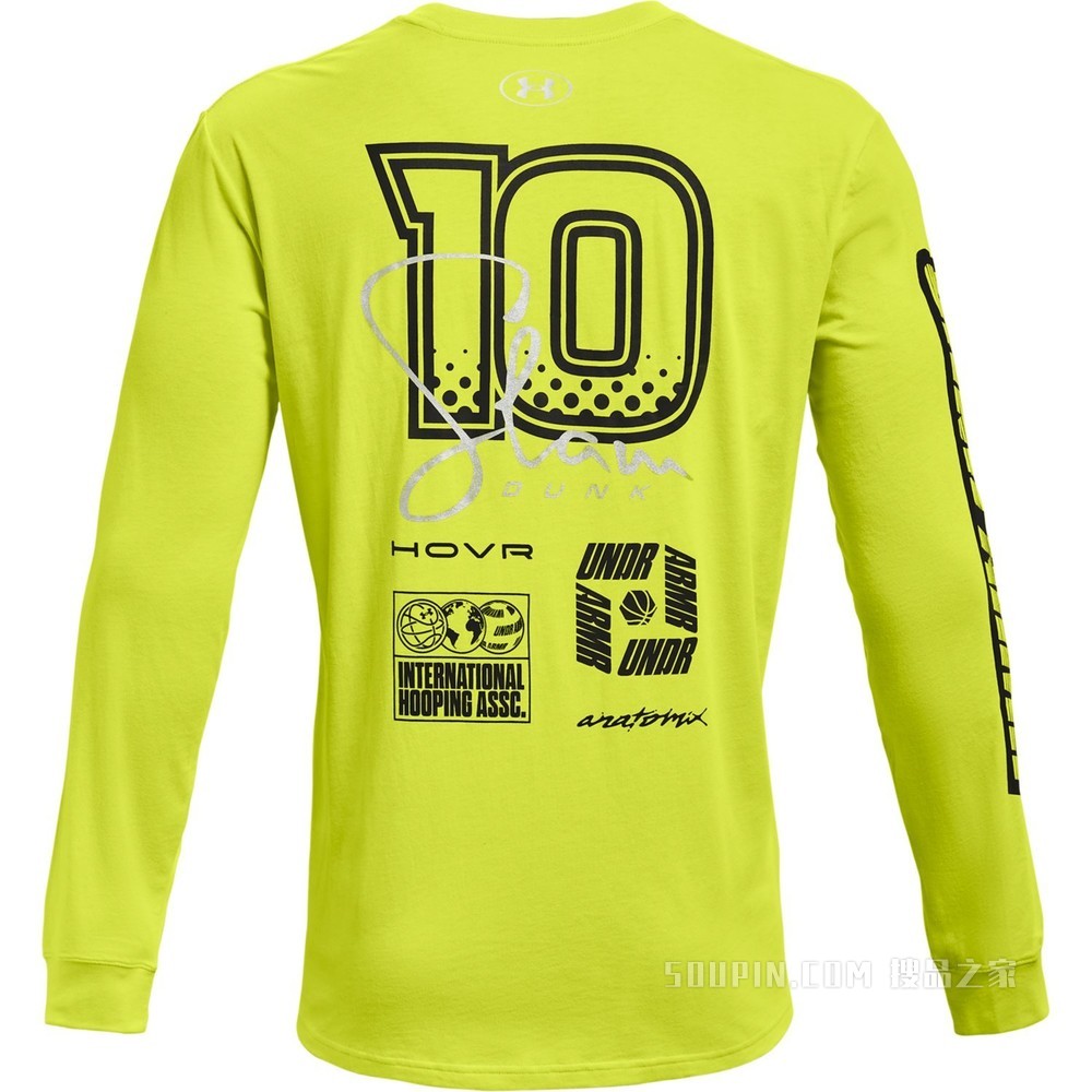 男士UA Hoops Winners Circle长袖上衣