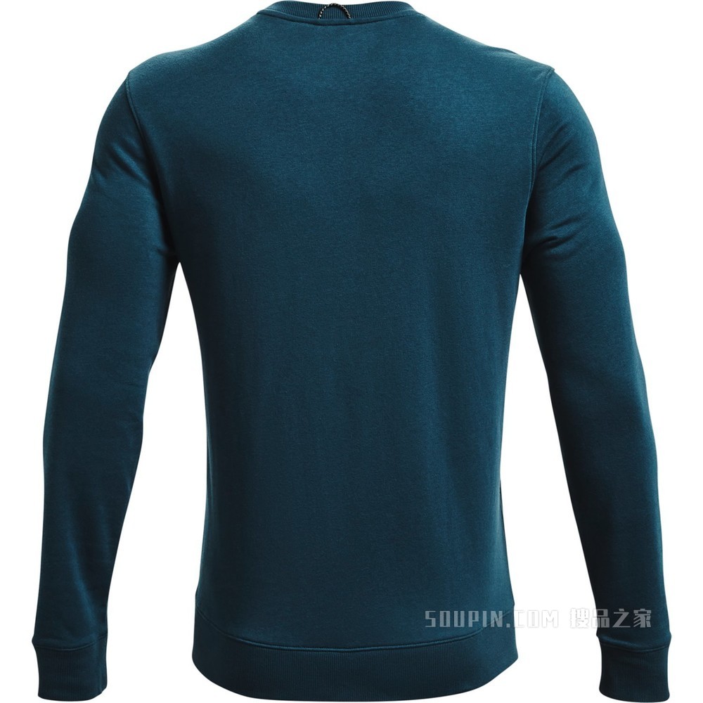 男士UA Rival Terry Scribble圆领运动衣