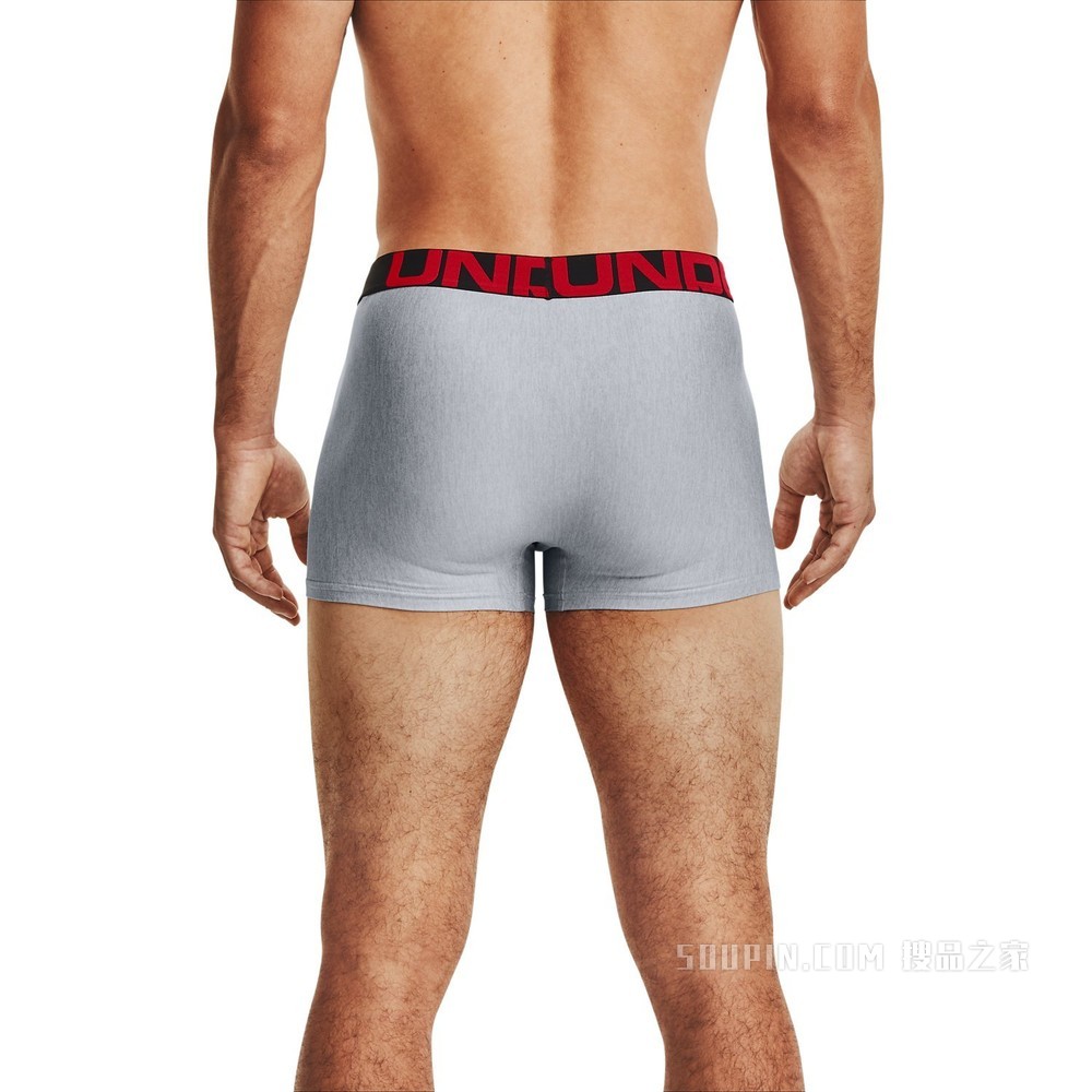 男士UA Tech Boxerjock 3英寸内裤—2条装
