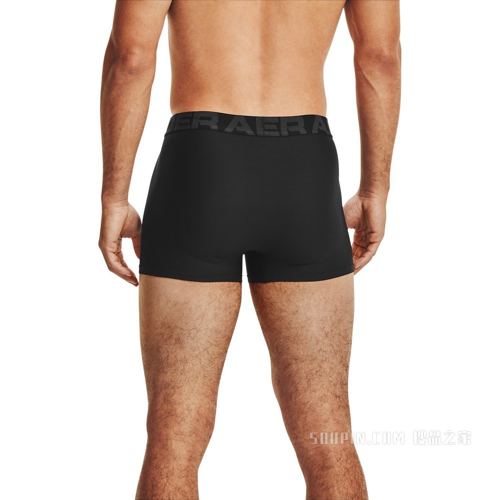 男士UA Tech Boxerjock 3英寸内裤—2条装
