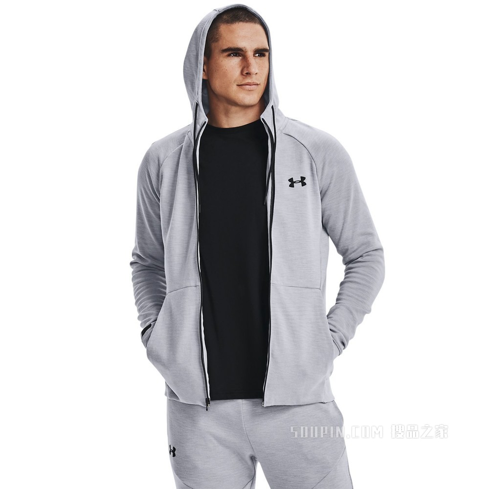 Under armour unstoppable double hotsell knit hoodie