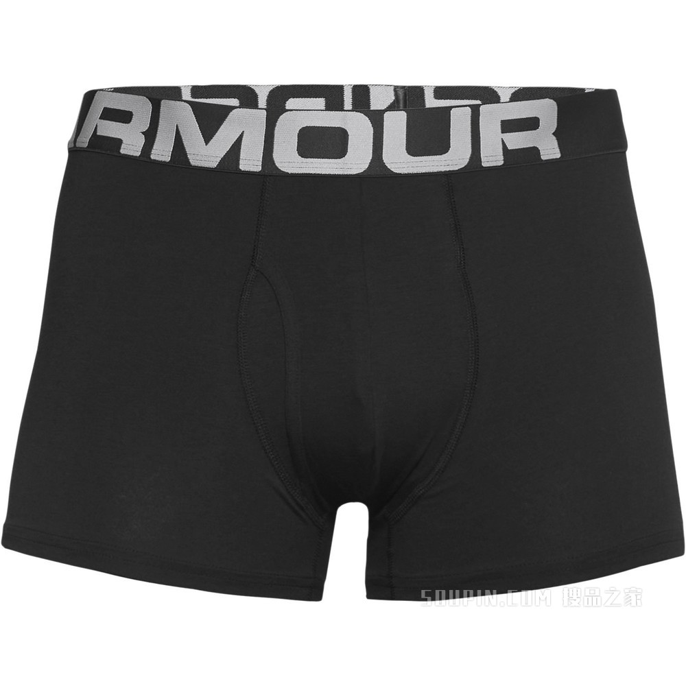男士UA Charged Cotton® Boxerjock 3英寸内裤—3条装