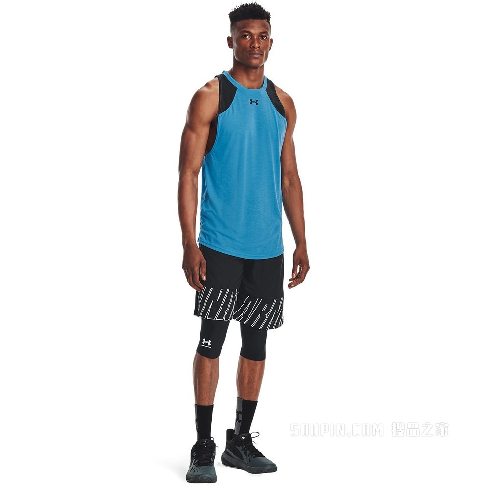 男士HeatGear® Compression Knee紧身裤