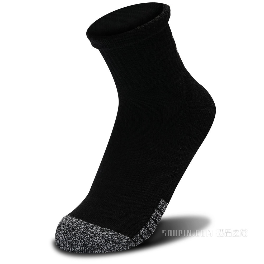 男女同款HeatGear® Quarter袜—3双装