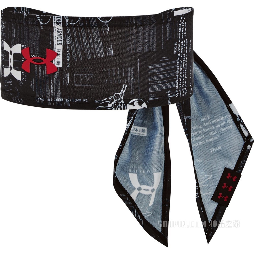 男女同款UA 25周年印花头带