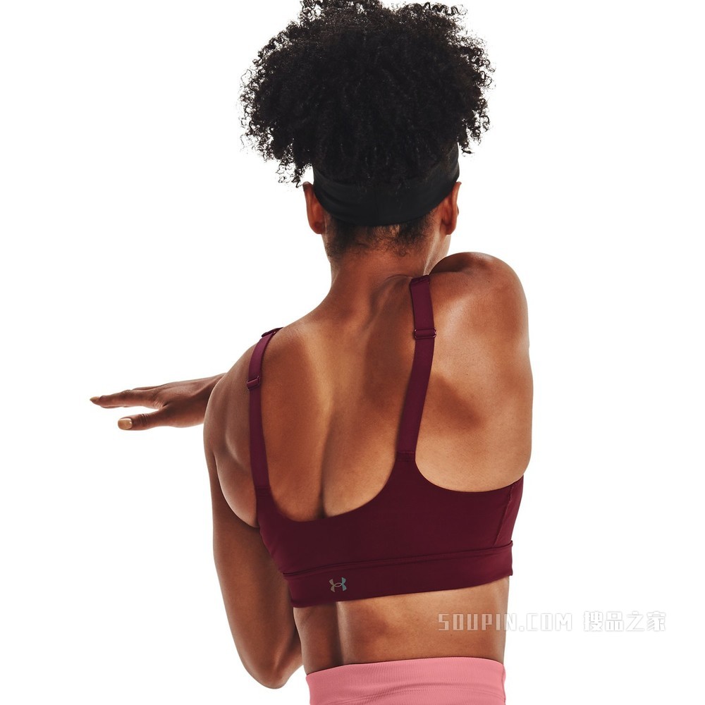 女士UA RUSH运动内衣—中强度