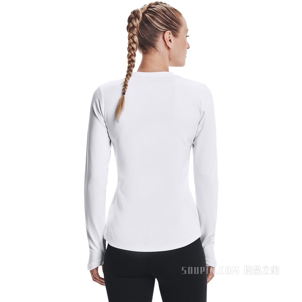 女士UA ColdGear® Cozy Crew圆领长袖上衣