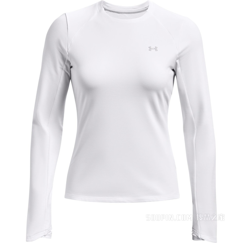 女士UA ColdGear® Cozy Crew圆领长袖上衣
