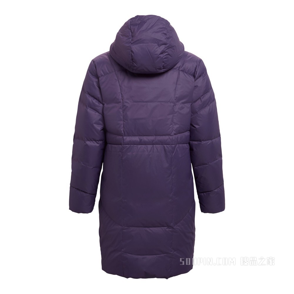 女士UA Armour长款羽绒外套