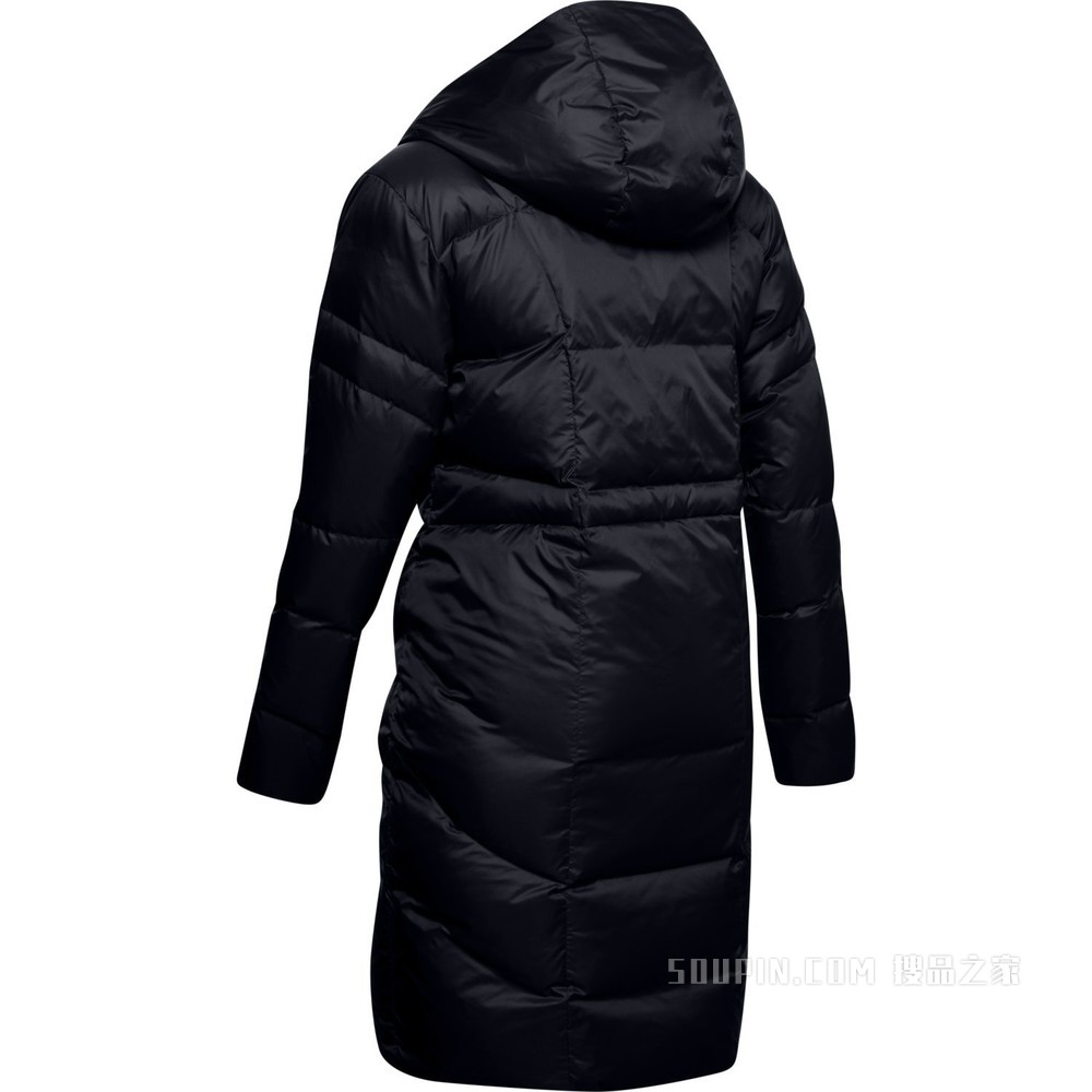 女士UA Armour长款羽绒外套