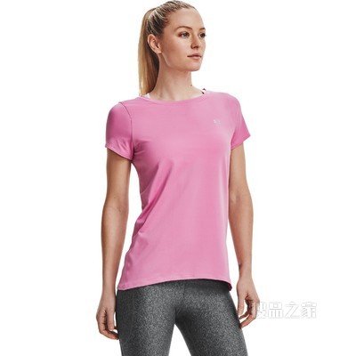 女士HeatGear® Armour短袖T恤