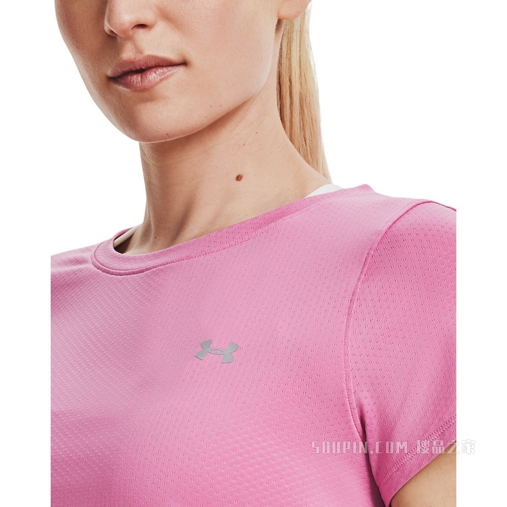 女士HeatGear® Armour短袖T恤