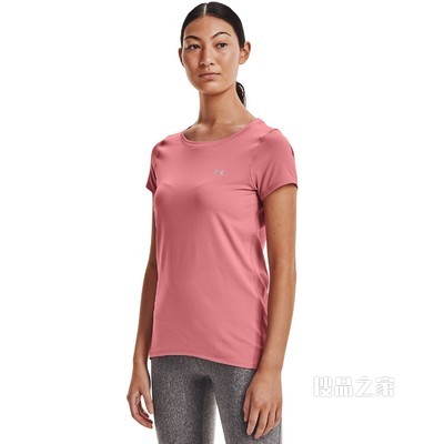 女士HeatGear® Armour短袖T恤