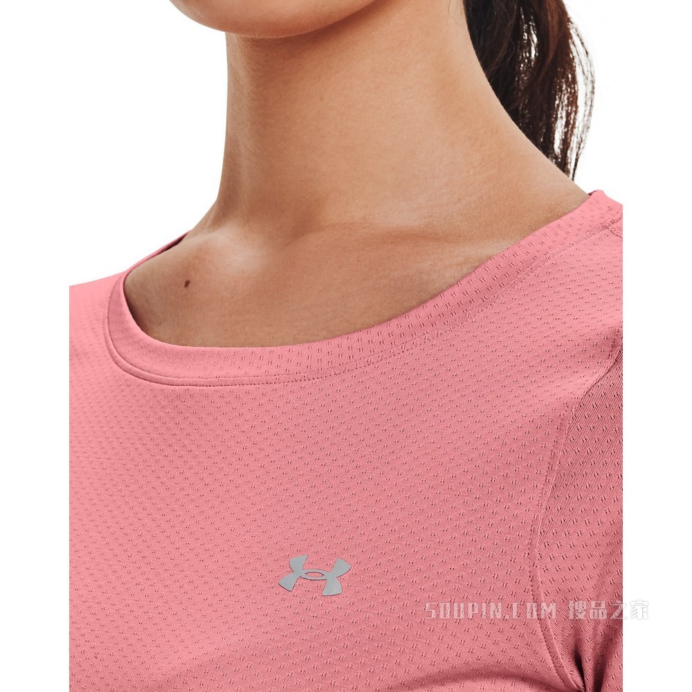 女士HeatGear® Armour短袖T恤