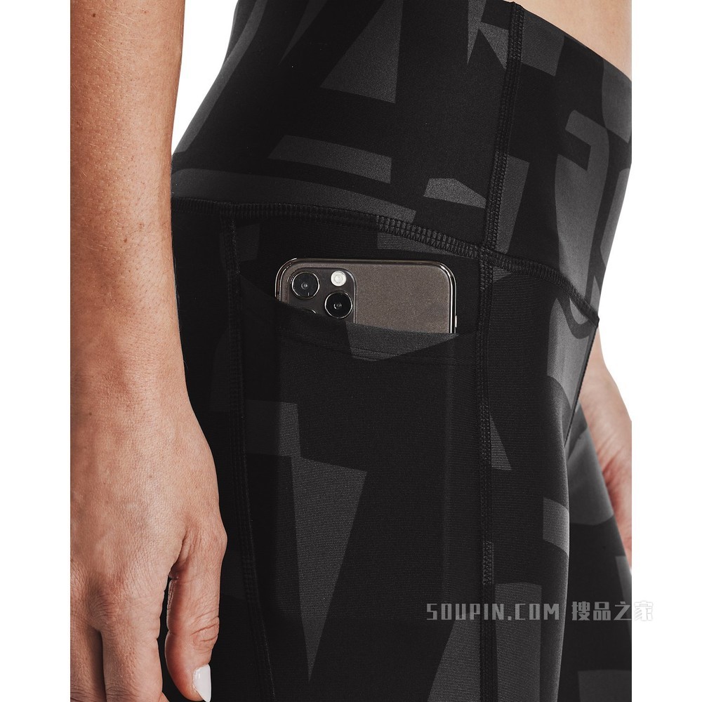 女士UA Armour HeatGear® Logo紧身九分裤