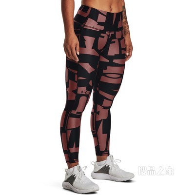 女士UA Armour HeatGear® Logo紧身九分裤