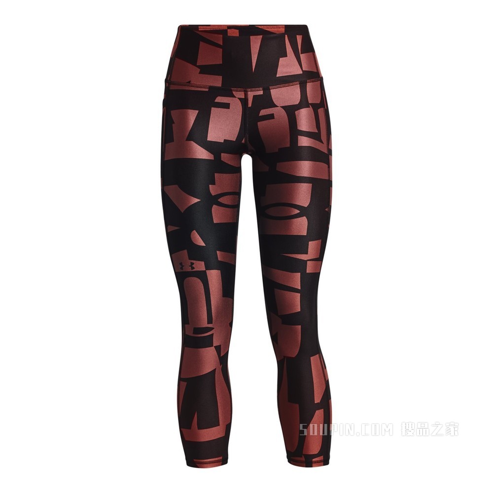 女士UA Armour HeatGear® Logo紧身九分裤