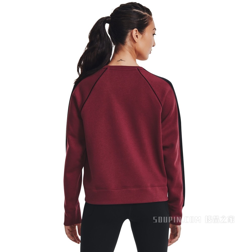 女士UA CNY Crew新春系列圆领运动衣