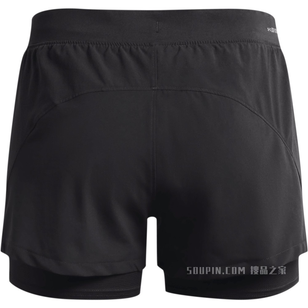 女士UA Iso-Chill二合一跑步短裤