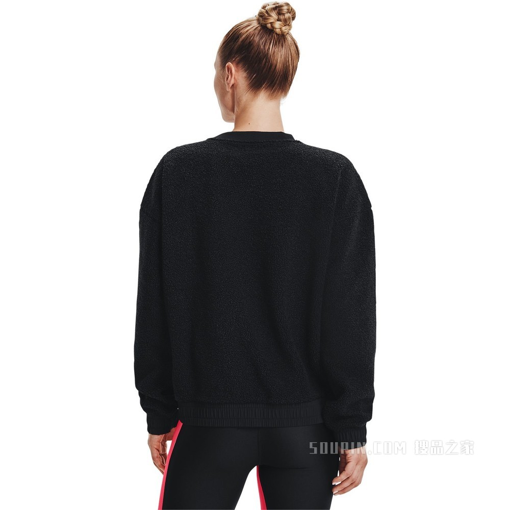 女士UA Boucle Crew圆领运动衣