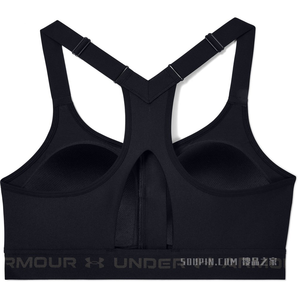 女士Armour Crossback拉链运动内衣—高强度