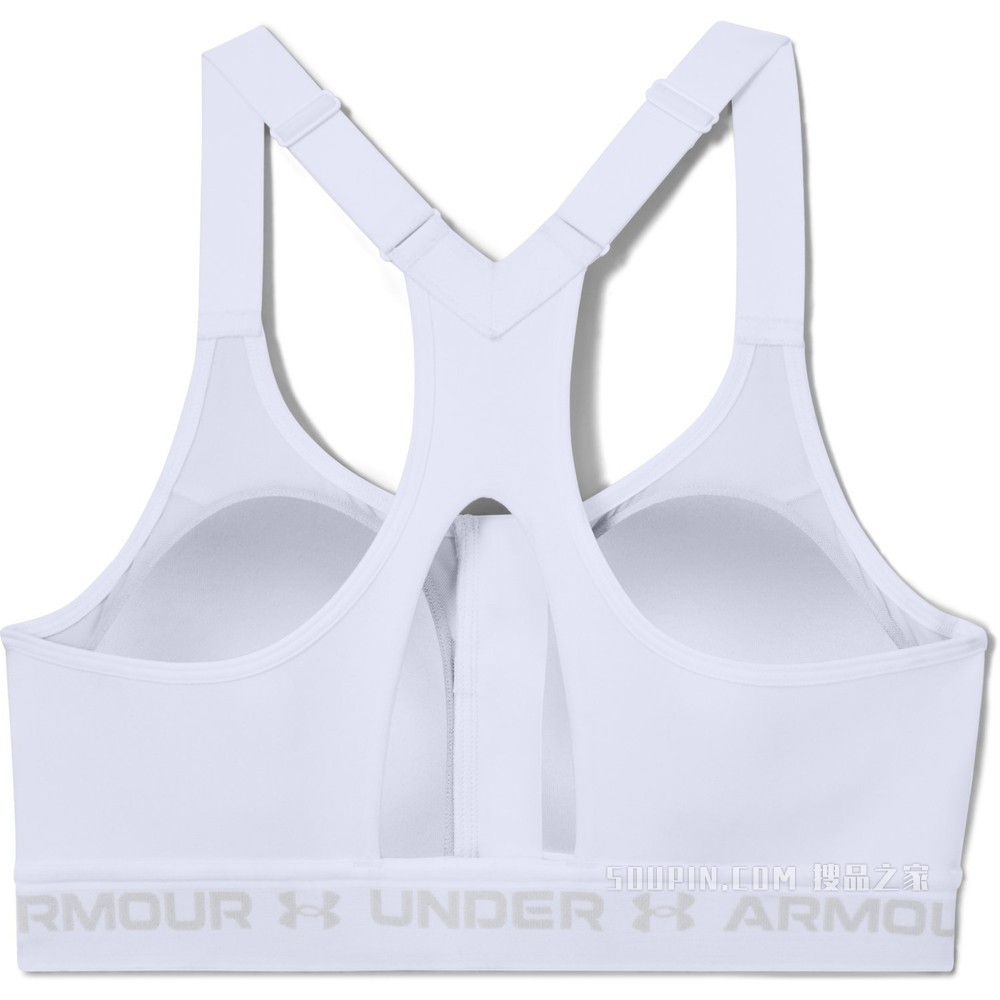 女士Armour Crossback拉链运动内衣—高强度