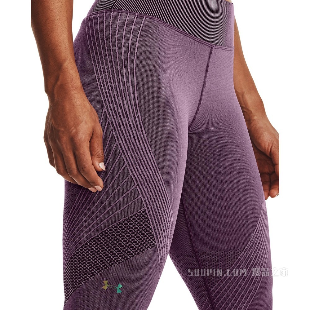 女士UA RUSH Seamless紧身九分裤