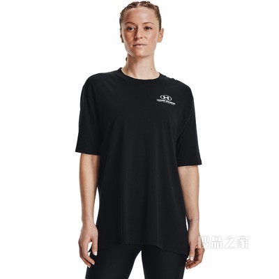 女士UA Graphic Oversized短袖T恤