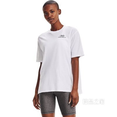 女士UA Graphic Oversized短袖T恤