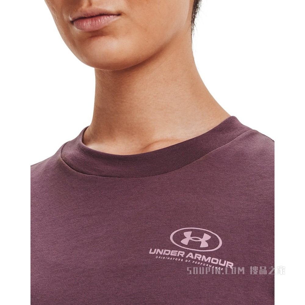 女士UA Graphic Oversized短袖T恤