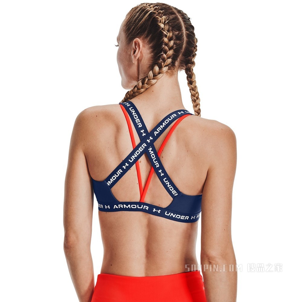 女士UA Crossback运动内衣—低强度