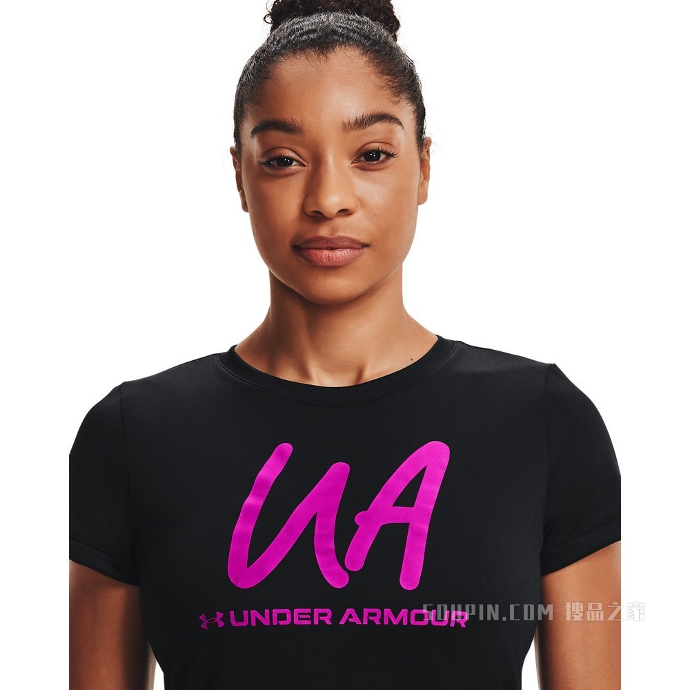 女士UA Tech Graphic短袖T恤