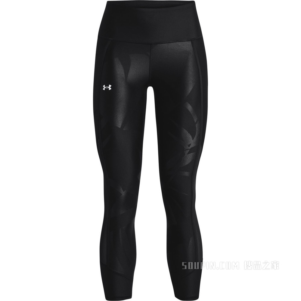 女士HeatGear® Armour Emboss Panel紧身九分裤