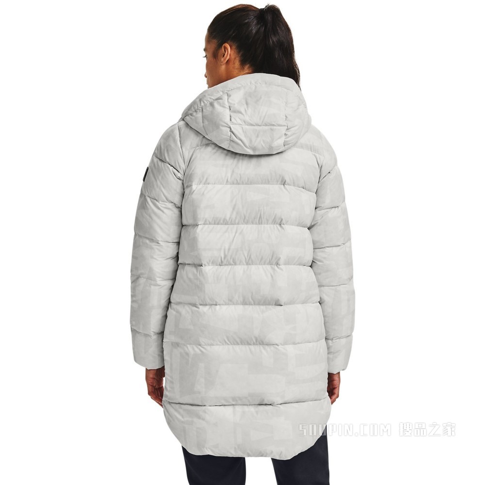 女士UA Sportstyle Graphic Bench连帽上衣