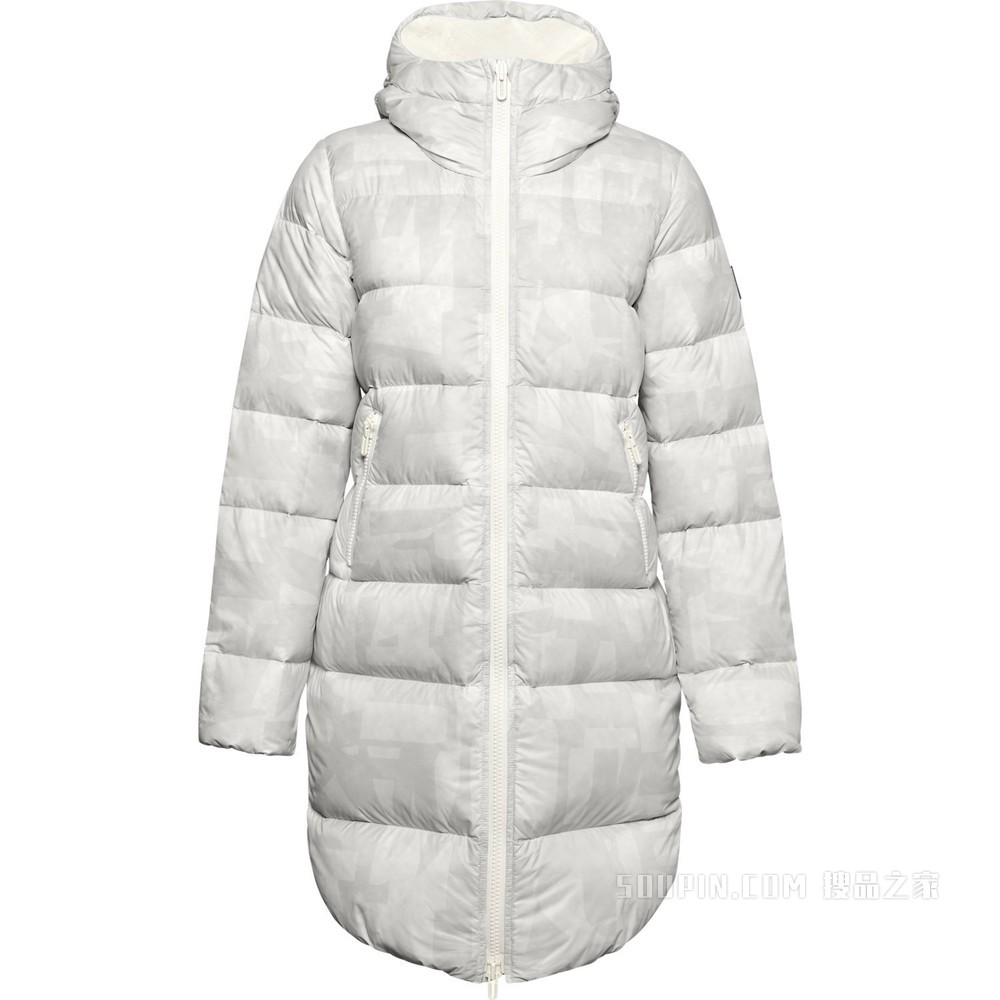 女士UA Sportstyle Graphic Bench连帽上衣