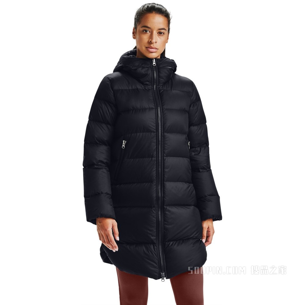 女士UA Sportstyle Graphic Bench连帽上衣