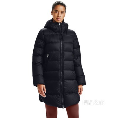 女士UA Sportstyle Graphic Bench连帽上衣