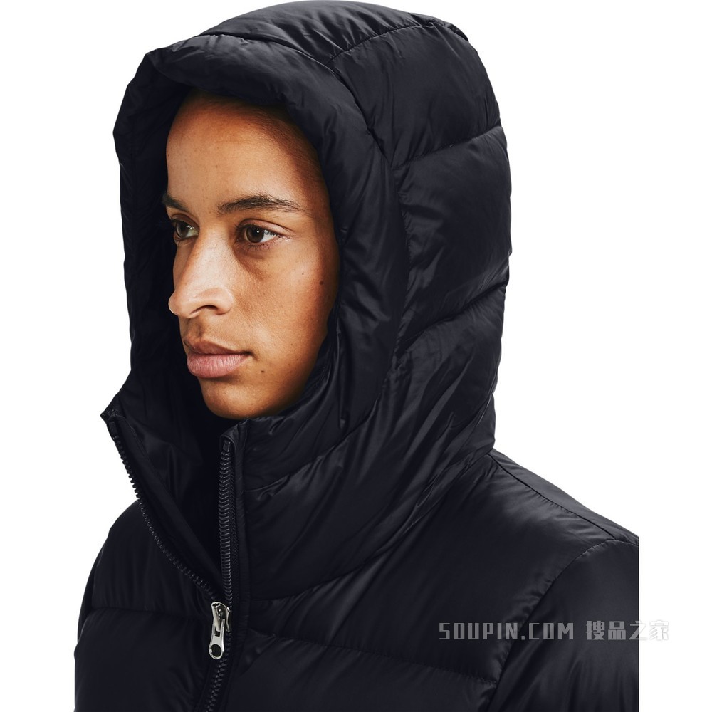 女士UA Sportstyle Graphic Bench连帽上衣