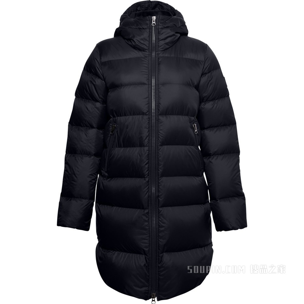 女士UA Sportstyle Graphic Bench连帽上衣