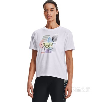 女士UA Geo Graphic短袖T恤