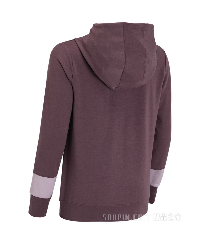 女士UA Rival Terry 全拉链连帽上衣