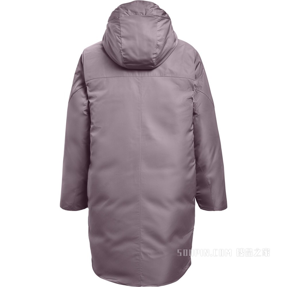 女士UA RECOVER长款羽绒外套