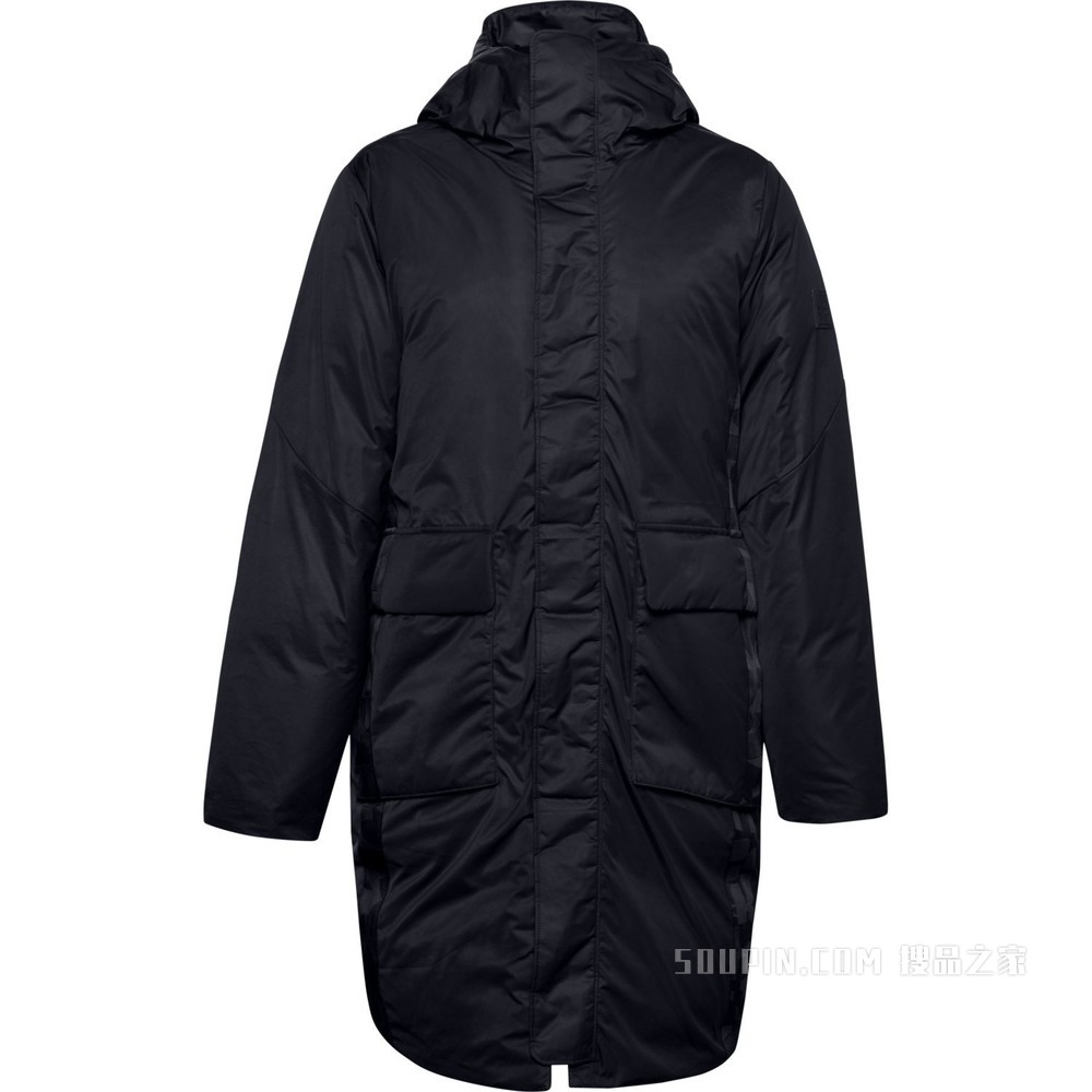 女士UA RECOVER长款羽绒外套