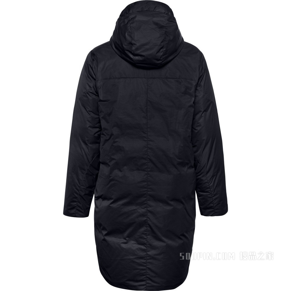 女士UA RECOVER长款羽绒外套