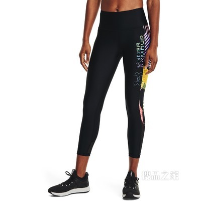 女士HeatGear® Armour Geo紧身九分裤