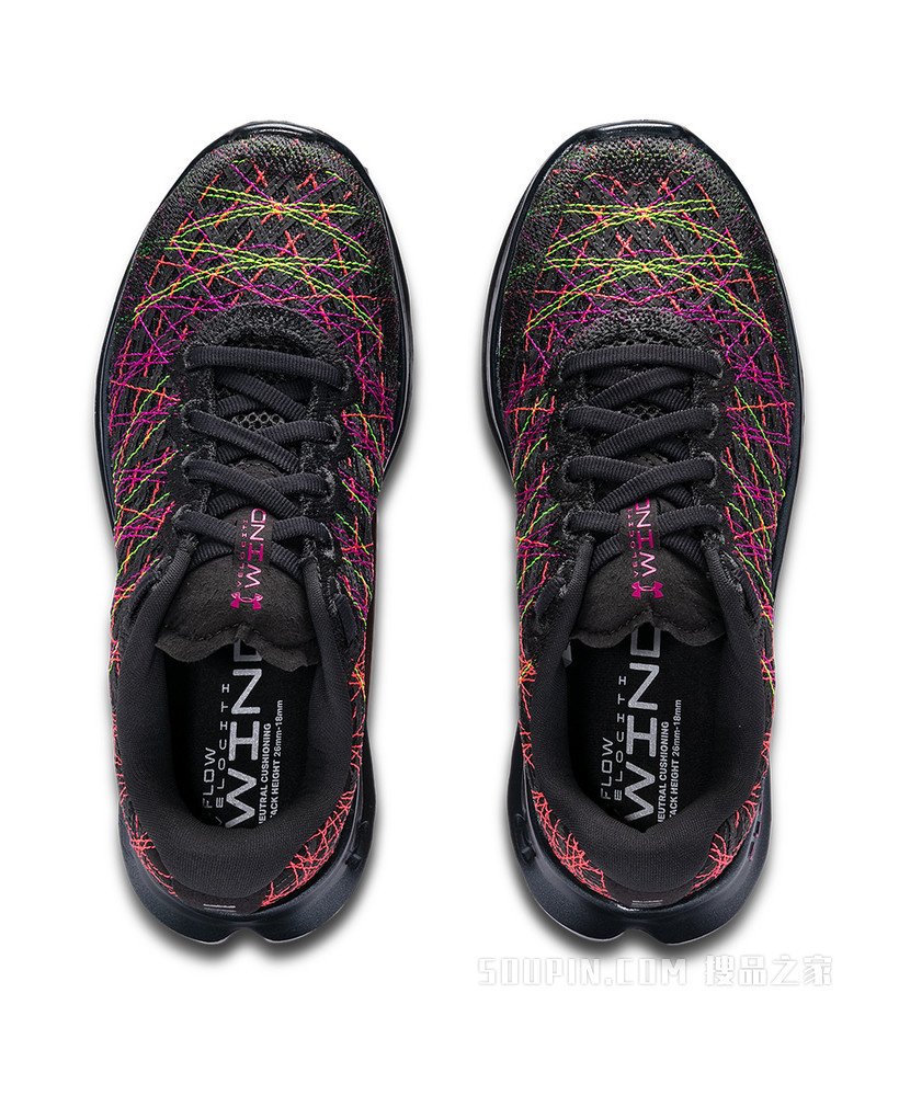女士UA WFLOW Velociti Wind PZ CN跑鞋