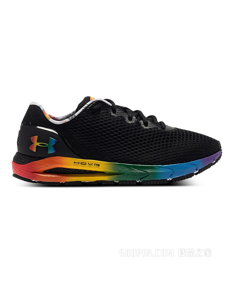 女士UA HOVR Sonic 4 Pride CN跑鞋