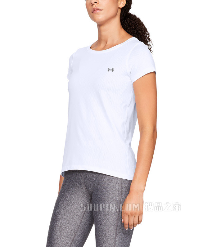 女士HeatGear® Armour短袖T恤