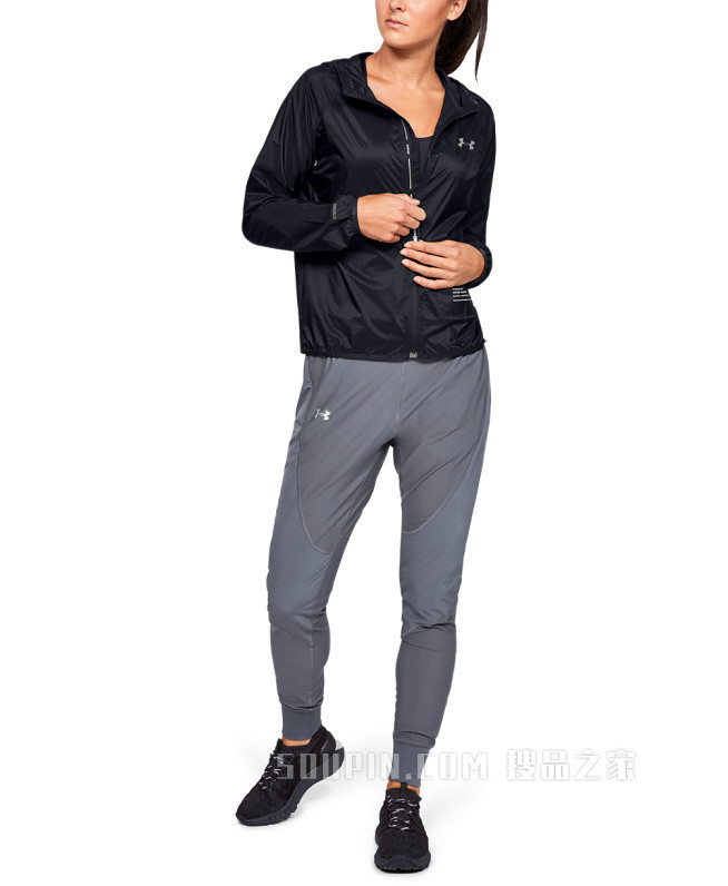 女士UA Qualifier Storm Packable夹克