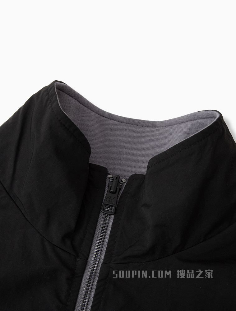 Calvin Klein 男士双面穿立体拼色印花夹克外套J319780